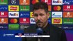 Diego Simeone : "Un grand sacrifice collectif de l'équipe"