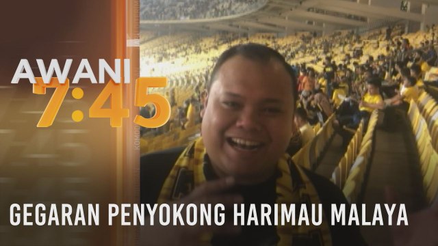Gegaran penyokong Harimau Malaya