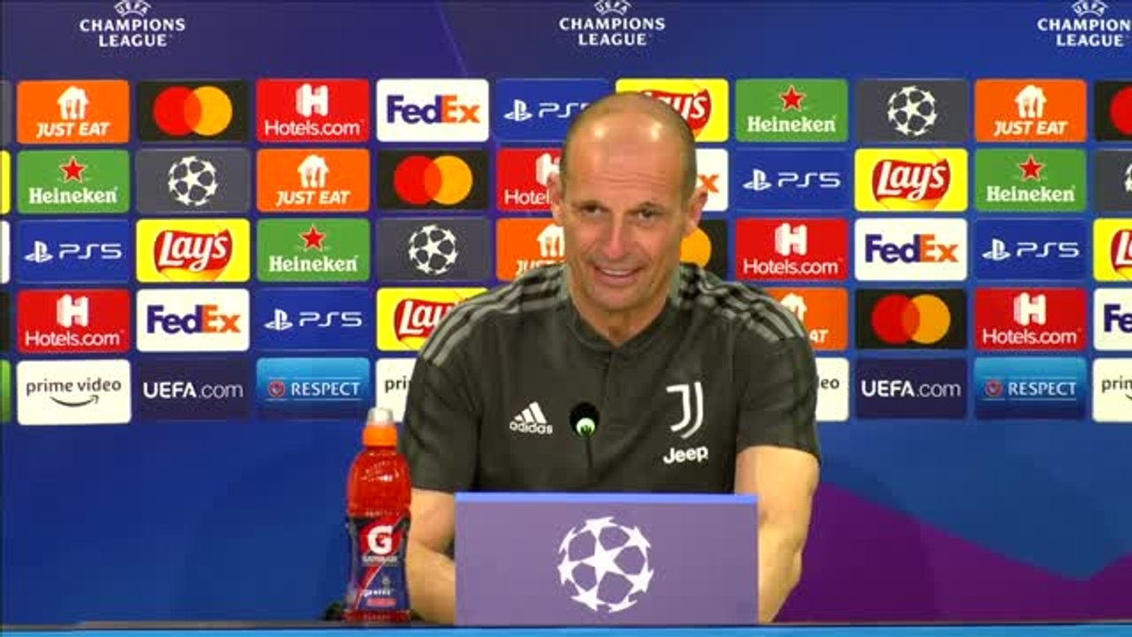 Allegri: 'Die Mannschaft ist sehr gut drauf'