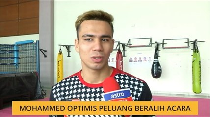 Mohammed optimis peluang beralih acara