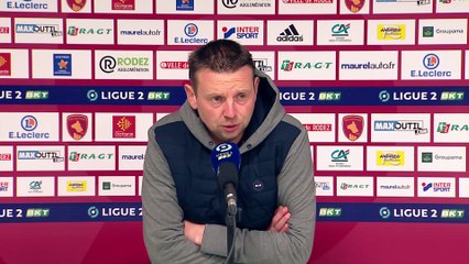 Stéphane Dumont après RODEZ-EAG 1-1