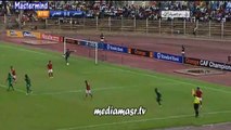 الشوط الاول مباراة القطن الكاميروني والاهلي المصري 1-1 ذهاب نصف نهائي دوري ابطال افريقيا 2013