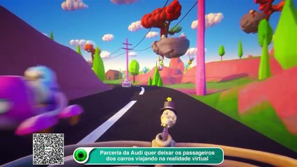 Parceria da Audi quer deixar os passageiros dos carros viajando na realidade virtual