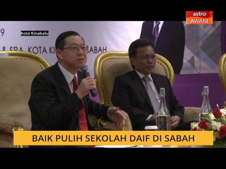 Baik pulih sekolah daif di Sabah