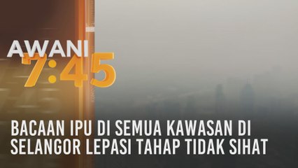 Bacaan IPU di semua kawasan di Selangor lepasi tahap tidak sihat
