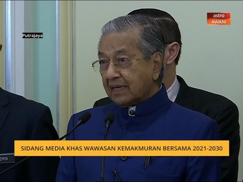 Sidang Media Khas Wawasan Kemakmuran Bersama 2021-2030