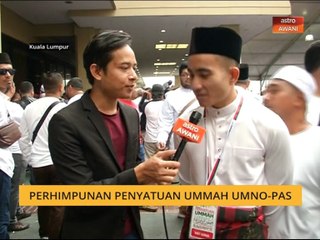 Скачать видео: Perkembangan Perhimpunan Penyatuan Ummah UMNO - pas