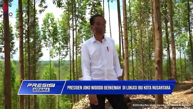 Presiden Jokowi beserta Ibu Iriana Bermalam di Ibu Kota Nusantara