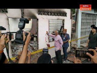 Yang di-Pertuan Agong mahu mangsa kebakaran segera dibantu