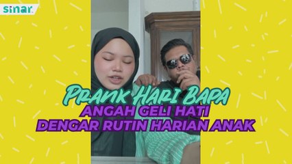 Angah Kena Prank Dengan Anak