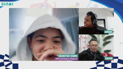 Dhabitah Nak Naik Kategori 10m Lepas Olimpik