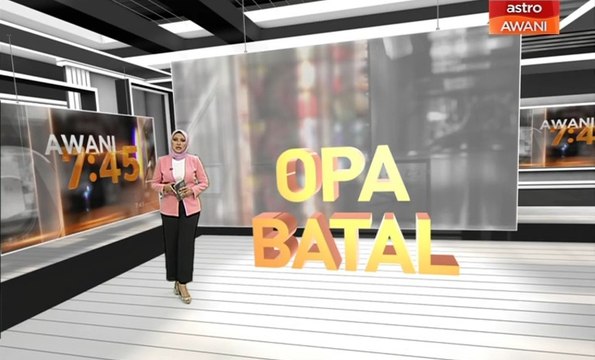 AWANI 7:45 [17/09/2019]: Peningkatan mendadak, fenomena Indian Ocean Dipole & Malaysia - Indonesia tidak terjejas