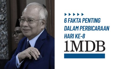 [INFOGRAFIK] 6 fakta penting dalam perbicaraan hari ke-8 1MDB