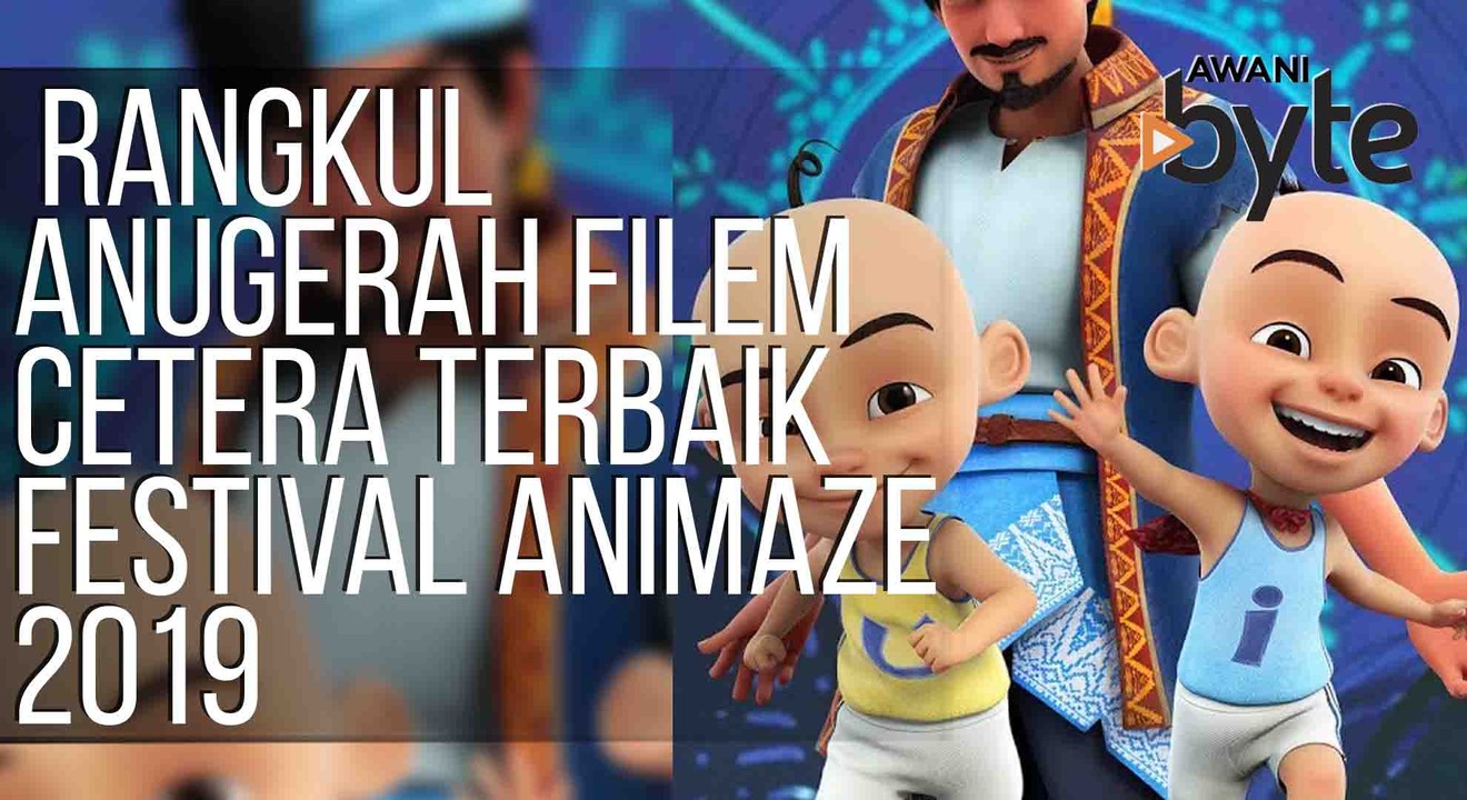 #AWANIByte: Upin dan Ipin - Keris Siamang Tunggal rangkul Anugerah Filem Cetera Terbaik di Festival ANIMAZE 2019