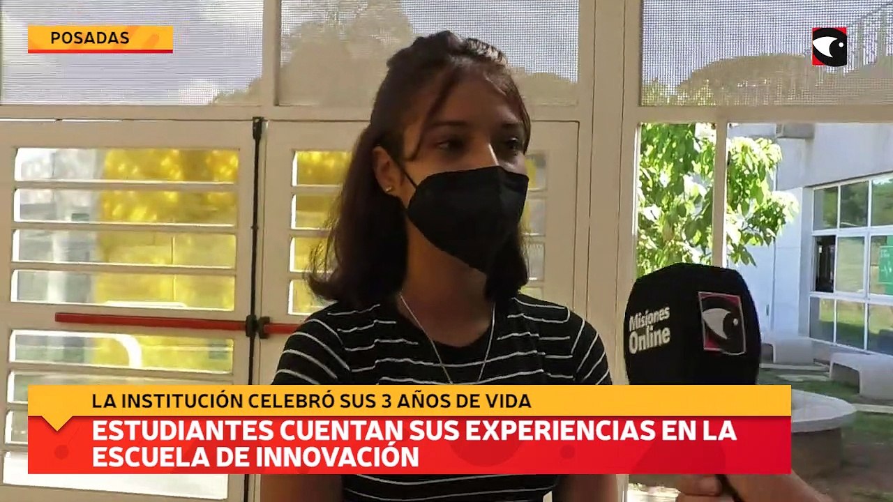 Estudiantes cuentan sus experiencias en la Escuela de Innovación