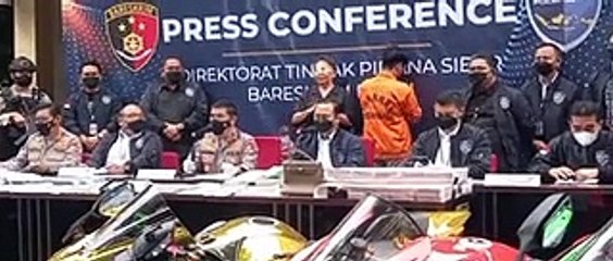 polisi rilis  aset Doni salmanan yang disita