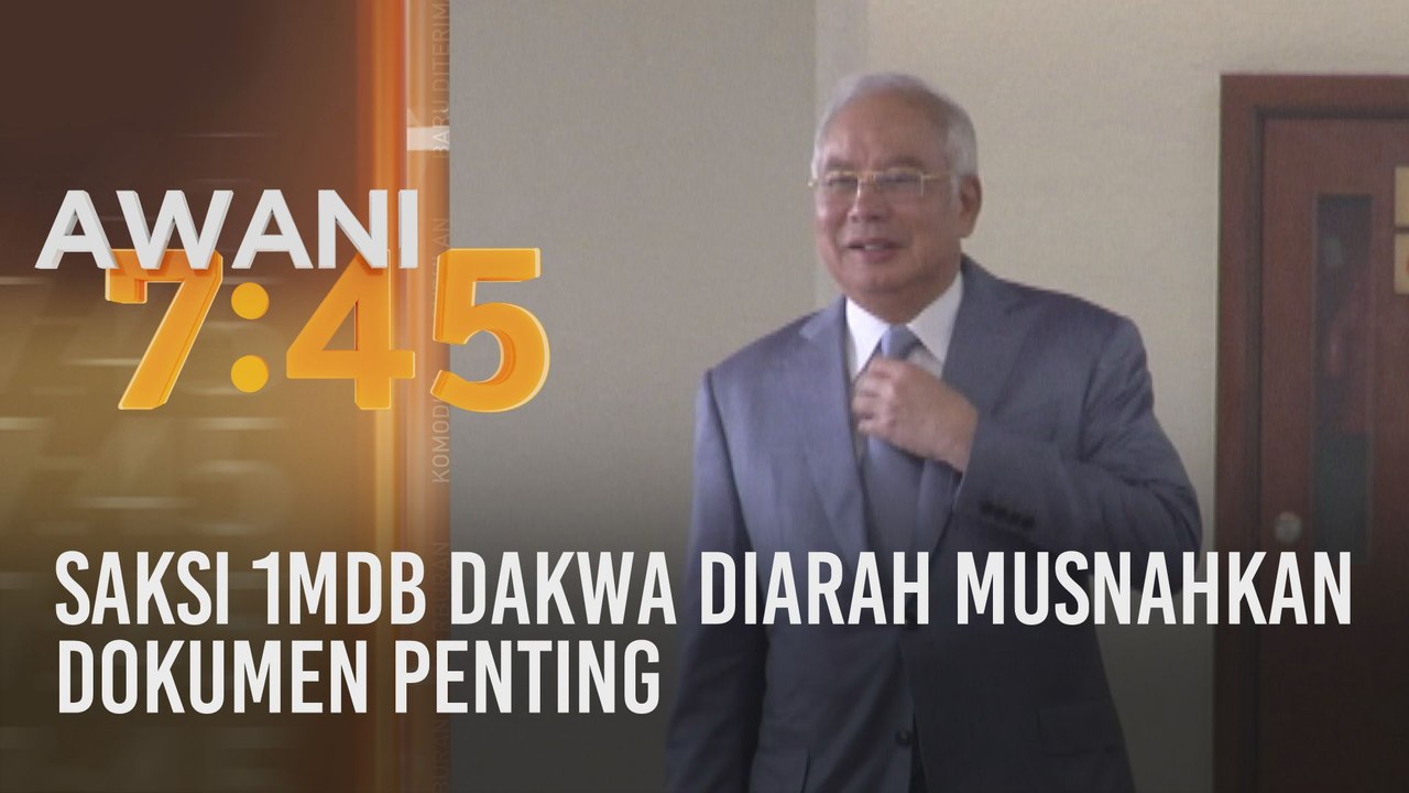 Saksi 1MDB dakwa diarah musnahkan dokumen penting
