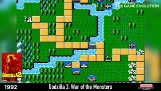 Godzilla Game Evolution 1984 - 2021