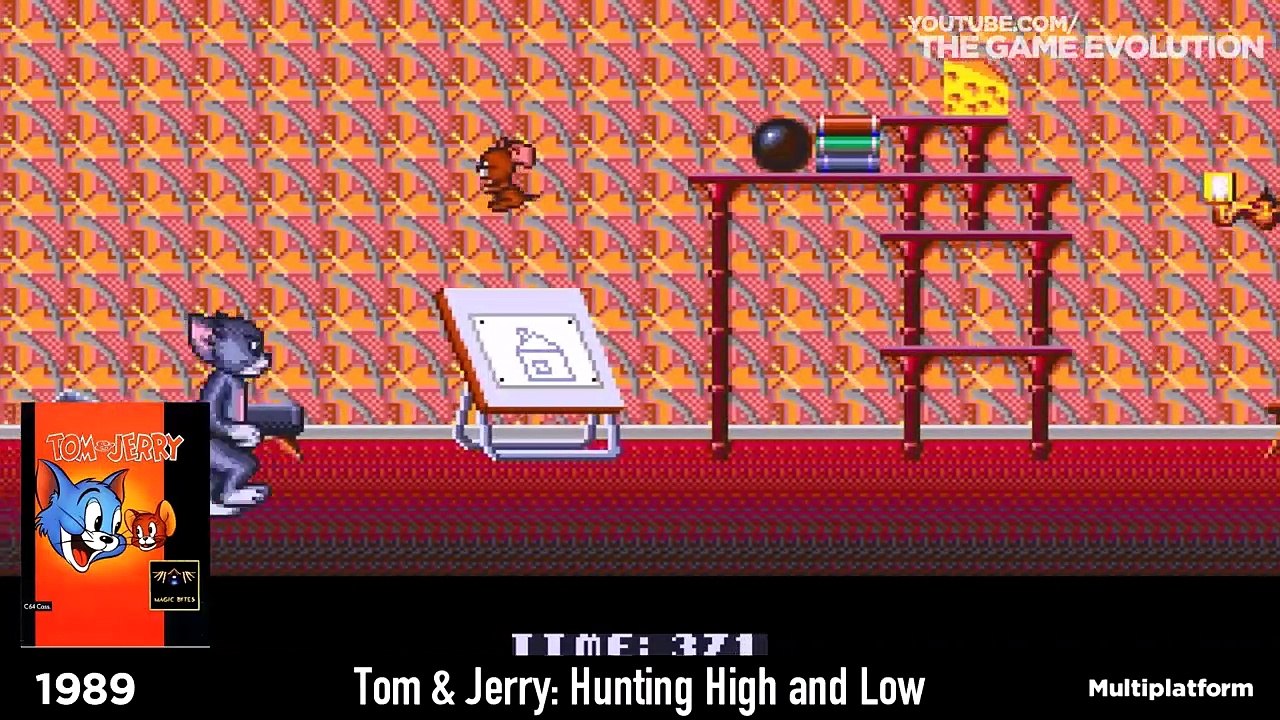 Tom and Jerry Game Evolution 1989 - 2021