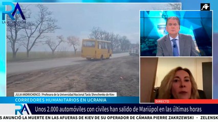 Julia Andriichenco nos actualiza la situación actual en Ucrania tras la visita de los tres primeros ministros