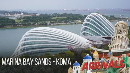 Arrivals: Marina Bay Sands - KOMA