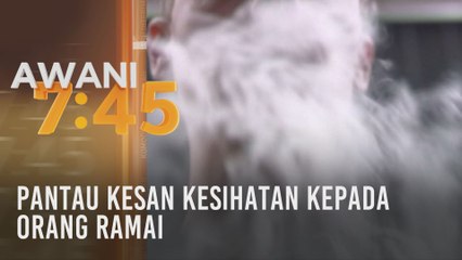 Vape dan shisha: Pantau kesan kesihatan kepada orang ramai