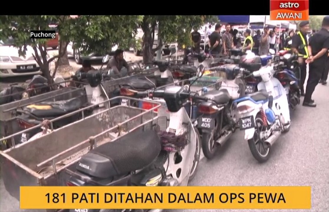 181 PATI ditahan dalam Ops Pewa