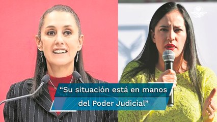 Suspensión de Sandra Cuevas como alcaldesa no es tema político: Sheinbaum