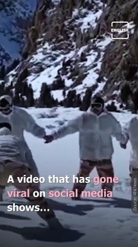 ITBP Personnel Play ‘Kabaddi’ In The Snow-Capped Himalayas