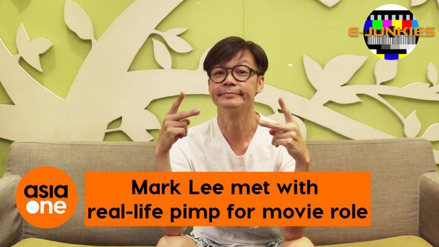 E-Junkies: Mark Lee plays manager of prostitution in new film, here's what he learnt