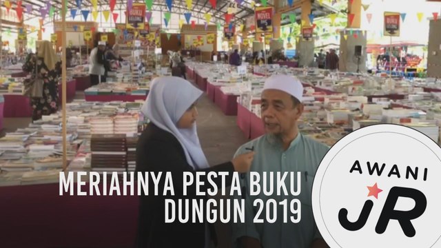 #AWANIJr: Meriahnya Pesta Buku Dungun 2019