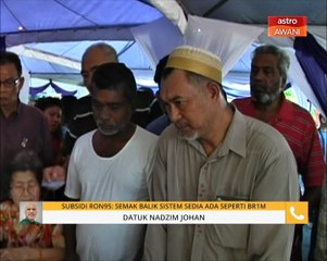 Subsidi Ron95: Semak balik sistem sedia ada seperti BR1M