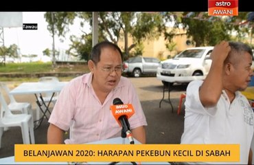 Belanjawan 2020: Harapan pekebun kecil di Sabah
