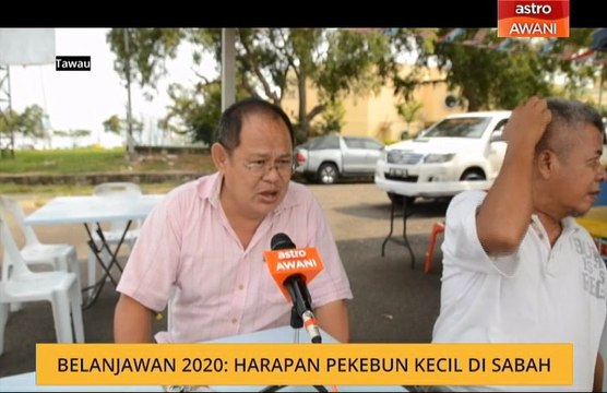 Belanjawan 2020: Harapan pekebun kecil di Sabah