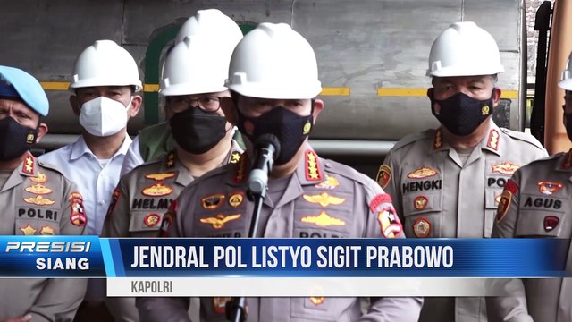 Kapolri Tinjau Pabrik Minyak Goreng di Bekasi, Jawa Barat