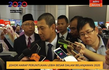 Johor harap peruntukan lebih besar dalam Belanjawan 2020