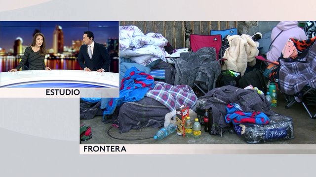 Rusos y ucranianos llegan a la frontera de Tijuana.