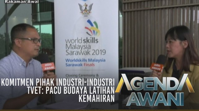 Agenda AWANI: Komitmen pihak industri-industri TVET: Pacu budaya latihan Kemahiran