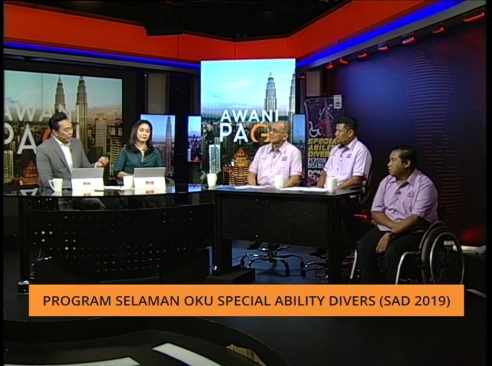 AWANI Pagi: Program Selaman OKU Special Ability Divers (SAD 2019)