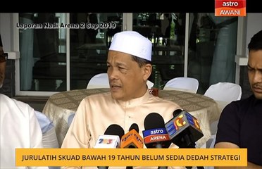 Jurulatih skuad bawah 19 tahun belum sedia dedah strategi