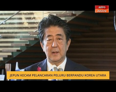 Jepun kecam pelancaran peluru berpandu Korea Utara