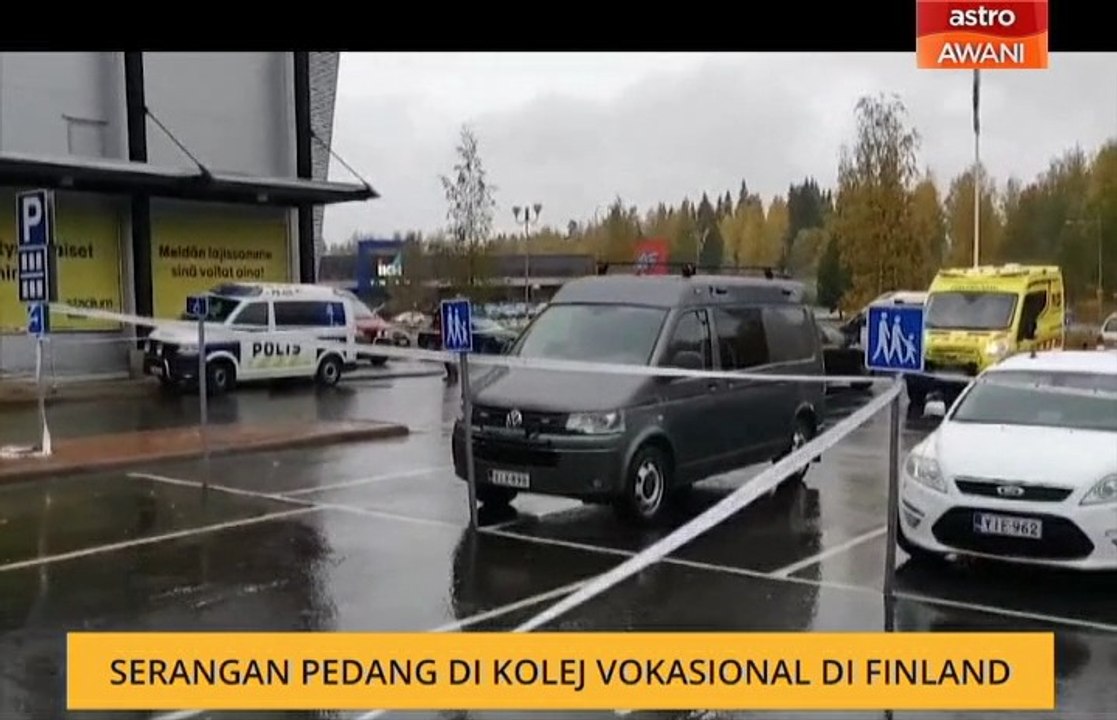 Serangan pedang di kolej vokasional di Finland