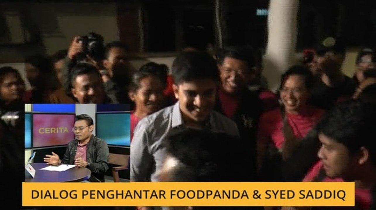 Cerita Sebalik Berita: Dialog penghantar Foodpanda & Syed Saddiq