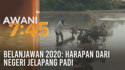Belanjawan 2020: Harapan dari Negeri Jelapang Padi