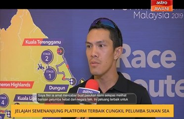 Jelajah semenanjung platform terbaik cungkil pelumba Sukan Sea
