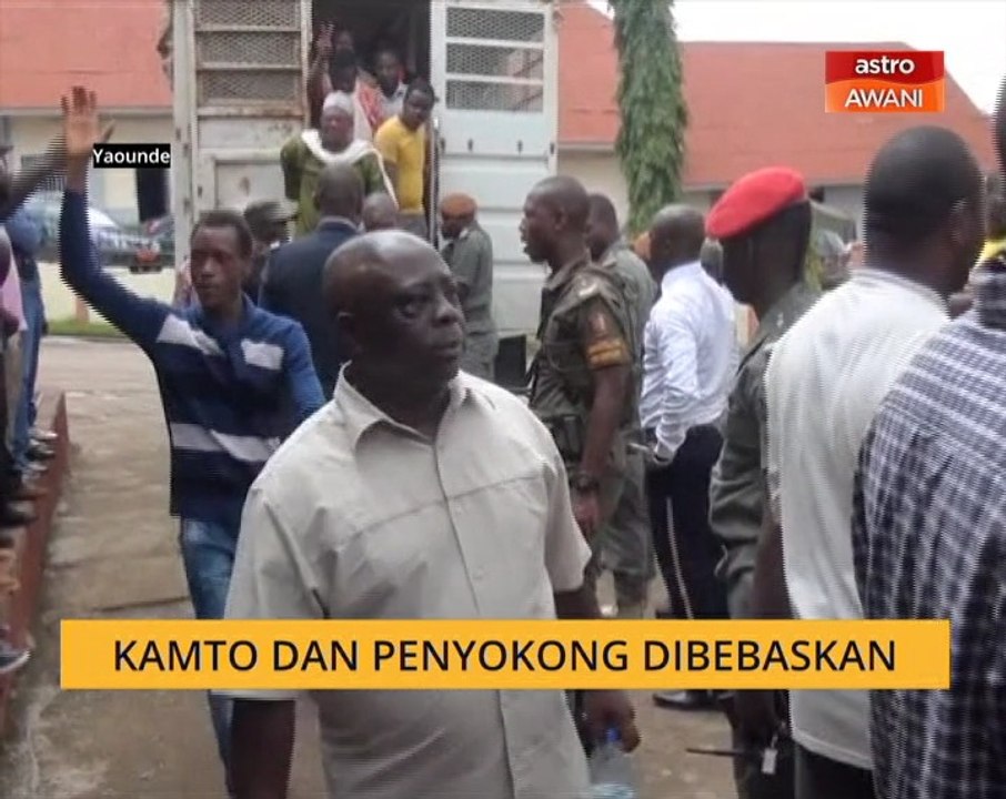 Kamto dan penyokong dibebaskan