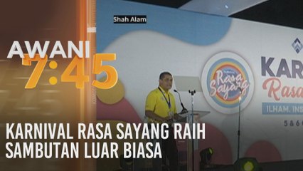 Karnival Rasa Sayang raih sambutan luar biasa