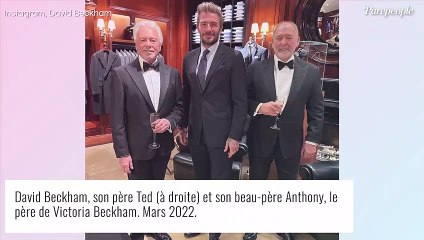 David Beckham : Déjà prêt pour le mariage de son fils Brooklyn, il dévoile son costume