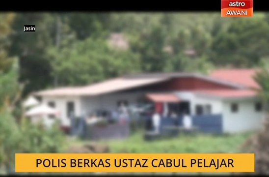 Polis berkas ustaz cabul pelajar
