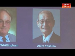 Tiga saintis dianugerahkan hadiah Nobel Kimia